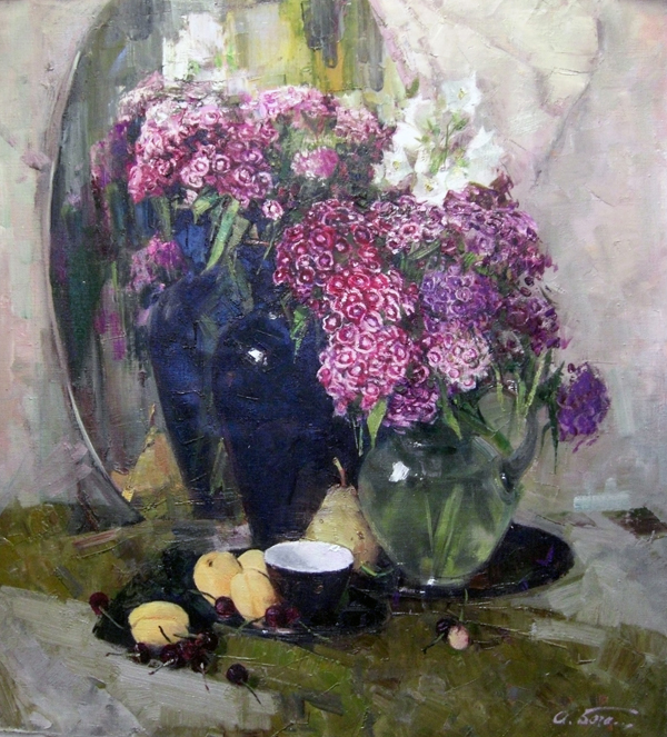 Black Flower Bowl | Bogachev Andrey